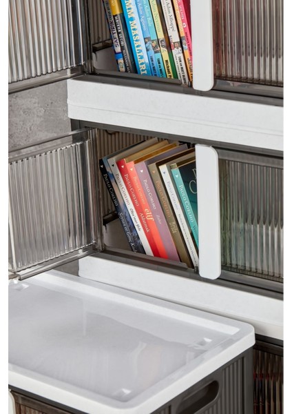 Çok Amaçlı Kapaklı Portatif Istiflenebilir Organizer Dolap 3'lü fiyatları