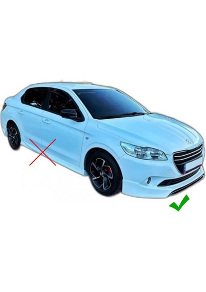 Peugeot 301 Makyajsız Ön Ek (Plastik)(Boyasız)