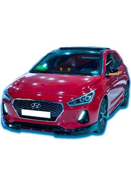 Hyundai I30 Makyajlı Ön Ek 2017+ (Plastik)(Boyasız)