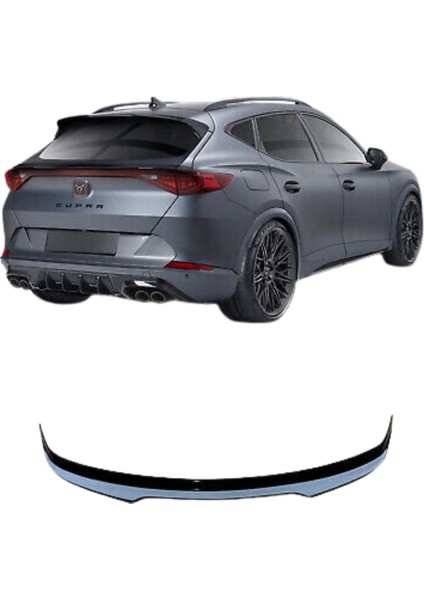 Cupra Formentor Spoiler (Parlak Siyah ) (Plastik) (Boyasız)