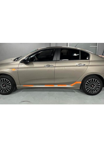 Fiat Egea Yan Marşiyel (Plastik)(Boyasız)