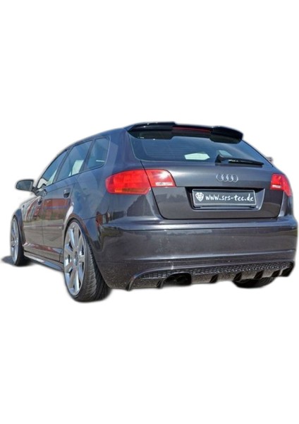 Audi A3 Hb Spoiler 2008-2012 (Plastik) (Boyasız)