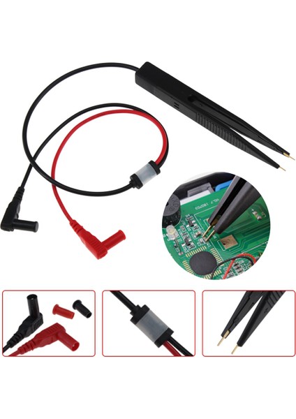 Smd Smt Çip Test Klipsi Kurşun Probu Dijital Multimetre Metre (Yurt Dışından) indirimleri