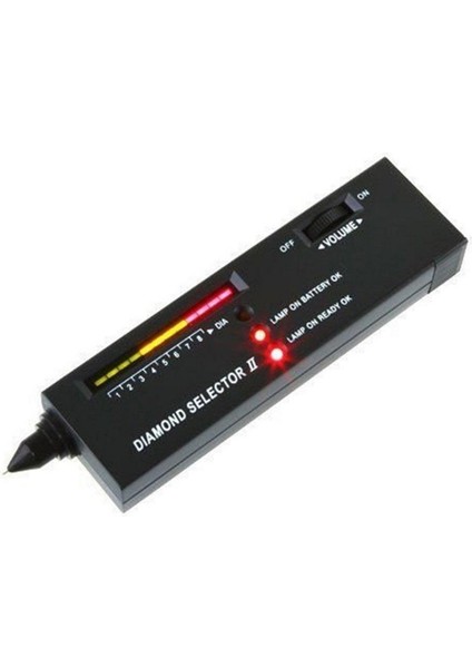 Te Elmas Taşlar Test Cihazı Kalem Taşınabilir Taş Seçici Aracı LED Göstergesi (Yurt Dışından)