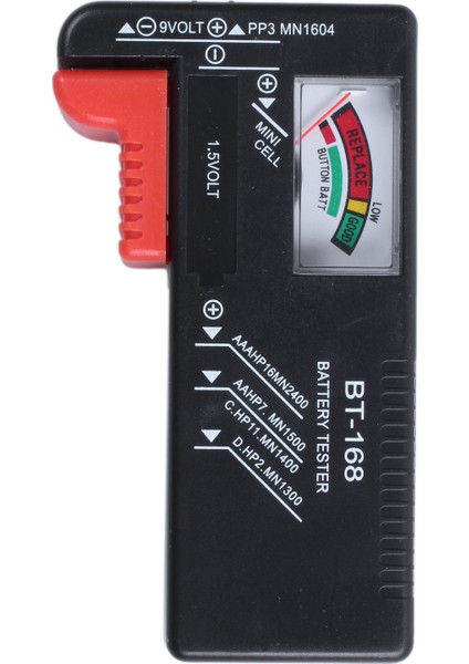 BT168 Aa Aaa CD 9V 1.5V Düğme Piller Için Evrensel Pil Kontrol Test Cihazı (Yurt Dışından) fiyatları