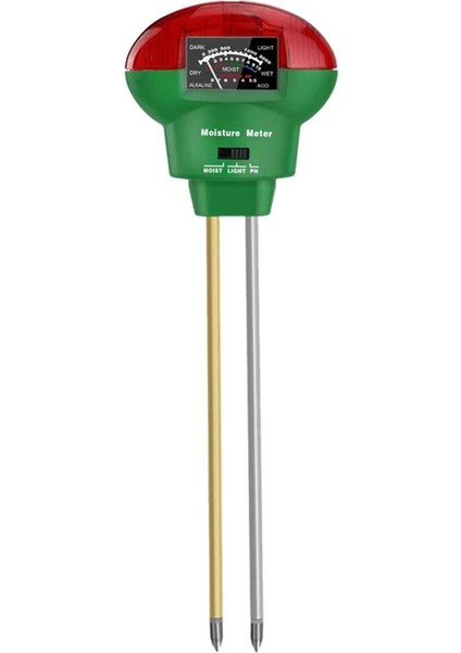 3-In-1 Toprak Test Cihazı Bitkiler Toprak Test Cihazı Toprak Nemi Ölçer Toprak Ph Ölçer Işık Yoğunluğu Ölçer Bahçe Için Toprak Ölçer (Yurt Dışından)