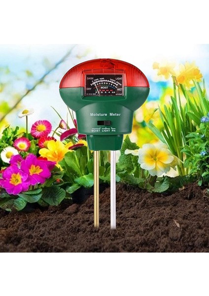 3-In-1 Toprak Test Cihazı Bitkiler Toprak Test Cihazı Toprak Nemi Ölçer Toprak Ph Ölçer Işık Yoğunluğu Ölçer Bahçe Için Toprak Ölçer (Yurt Dışından) fırsatları