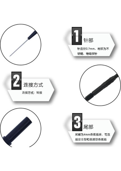 Oto Tamir Test Probu Delinme Hattı Probu Probu Arka Iğne Multimetre Osiloskop Test Kalemi Özel Uç Probu (Yurt Dışından) fırsatları