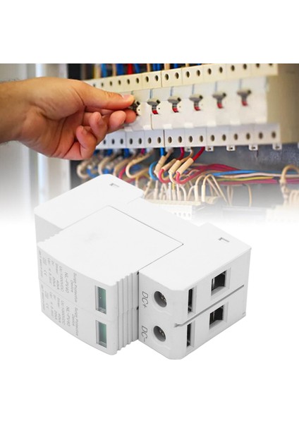 Parafudr Cihazı, 2p 1000V Pc Kabuk Kılavuz Ray Kurulumu Iyi Iletkenlik 20 Ila 40KA Hastane Için Yıldırım Aşırı Gerilim Koruyucu (Yurt Dışından) fiyatları