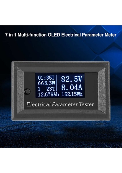 7'si 1 Arada OLED Elektrik Parametre Ölçer Gerilim Amper Akım Güç Enerji Test Cihazı S (Yurt Dışından) modelleri