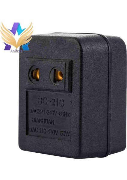 Seyahat Dönüştürücü Adaptör Için 50W Abd Ac Gücü 220V Ila 110V Gerilim (Yurt Dışından)