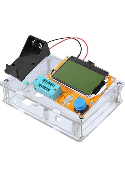 Esr Metre MEGA328 Transistör Test Cihazı Dijital V2.68 Lcr-T4 Kapasite Mos/pnp/npn Lcr 12864 LCD Ekran Test Cihazı Kutusu ile (Yurt Dışından) fiyatları