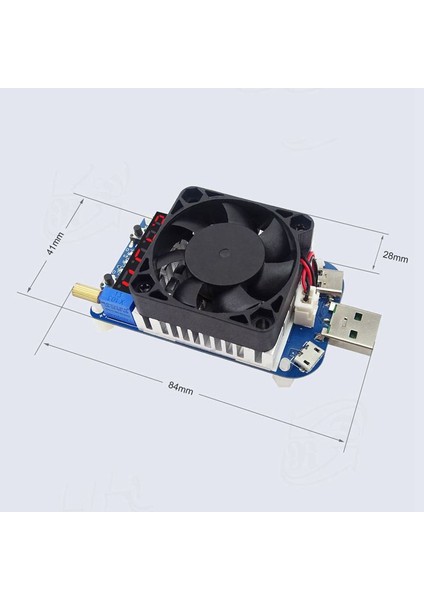 Rd HD35 Tetikleyici Qc2.0 Qc3.0 Elektronik USB Yük Direnci Deşarj Akü Testi Ayarlanabilir Akım Voltajı 35W (Yurt Dışından)
