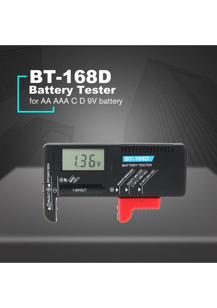 9V Aa CD Pil Için Dijital Pil Test Cihazı Dedektör Kapasitesi Teşhis Aracı (Yurt Dışından) fırsatları