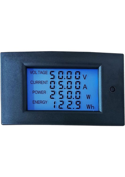 Dc 7.5-100V 20A 2000W Wer Metre Wattmetre Elektrik Panel Ölçer Monitör Dijital Ekran Volt Kwh Watt Amp (Yurt Dışından)