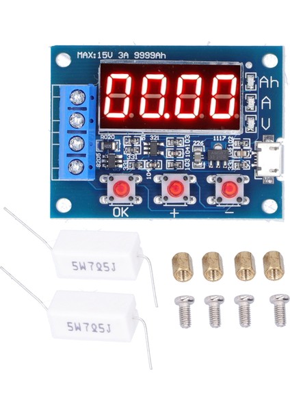 12V Pil Kapasitesi Ölçer Deşarj Test Cihazı Monitörü DC4.5-6V Için (Yurt Dışından)