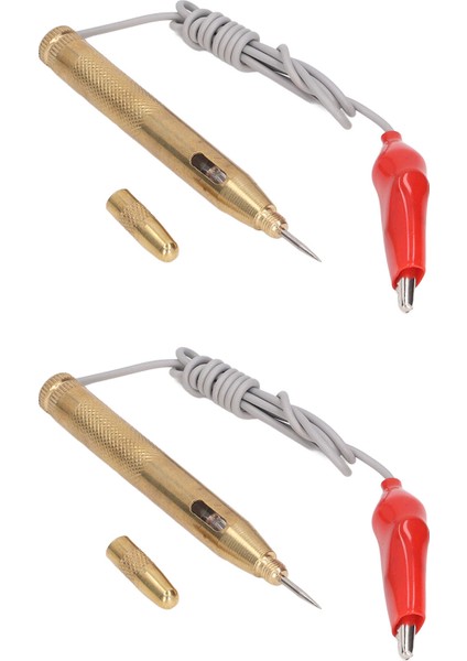 Araba Devre Test Cihazı Prob Seti, Kamyonlar Için Pratik Otomotiv Gerilim Test Kalemi DC6-24V 2 Adet (Yurt Dışından) modelleri
