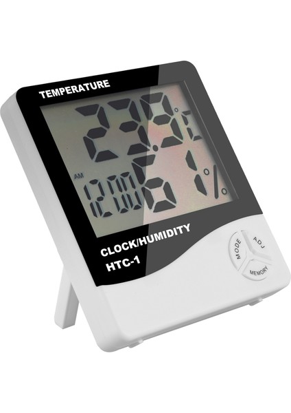 2x Dijital LCD Oda Elektronik Sıcaklık Nem Ölçer Termometre Higrometre Hava Istasyonu Çalar Saat (Yurt Dışından) fırsatları
