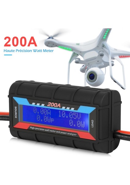 200A Voltmetre Ampermetre Rc Araba Test Cihazı Gerilim Enerji Elektrik Akımı Monitör Metre Wattmetre Dc 0-60 V (Yurt Dışından) fırsatları