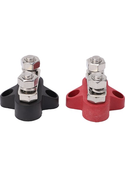 Hao Kan Akü Terminal Bloğu M8 Pozitif Negatif Sonrası Konnektör Seti Kiti Dc 12V 24V Araba Tekne Için (Yurt Dışından) fiyatları