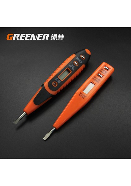 Yeşil Orman Dijital Ekran Test Kalemi Çok Fonksiyonlu Test Elektrikli Indüksiyon Ev Hattı Algılama Yüksek Hassasiyetli Elektrikli Test Kalemi Elektrikçi Özel (Yurt Dışından) fiyatları