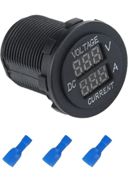 Ampermetre-1 x Voltmetre 3 x Terminalle Birlikte Gelir-Siyah (Yurt Dışından) indirimleri