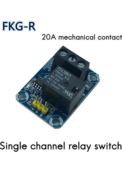 Fkg-R Kontrol Cihazı Tek Kanallı Röle Elektronik Anahtar Aeromodelling Uzaktan Kumanda Tek Kutuplu Çift Atışlı Kontrol Cihazı (Yurt Dışından)