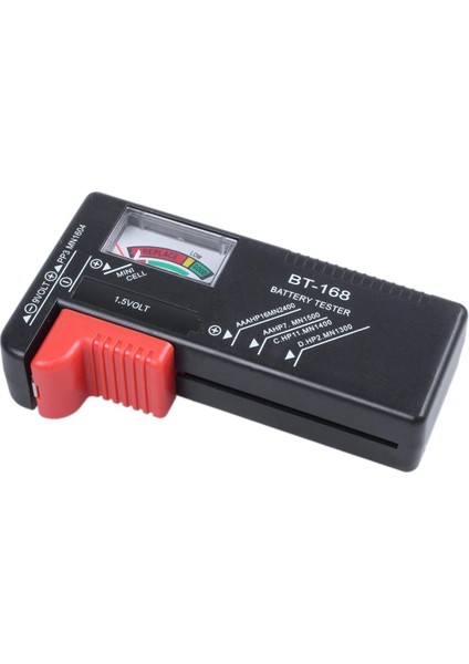 Pil Monitörü Dedektörü-2* BT168 Evrensel Pil Kontrol Cihazı Test Cihazı-Siyah (Yurt Dışından)