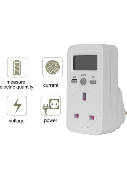 Dijital Güç Ölçer Soketi-1*güç Ölçer-Beyaz (Yurt Dışından) fırsatları