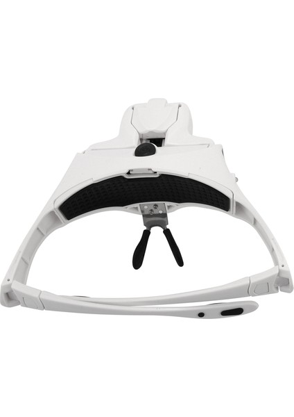 Ncanruı Eller Serbest Kafa Bandı Büyüteç, USB Şarj Kafa Büyüteç LED Işık Takı Zanaat Izle Hobi 5 Lensler 1.0x 1.5x 2.0x 2.5x 3.5x (Yurt Dışından)