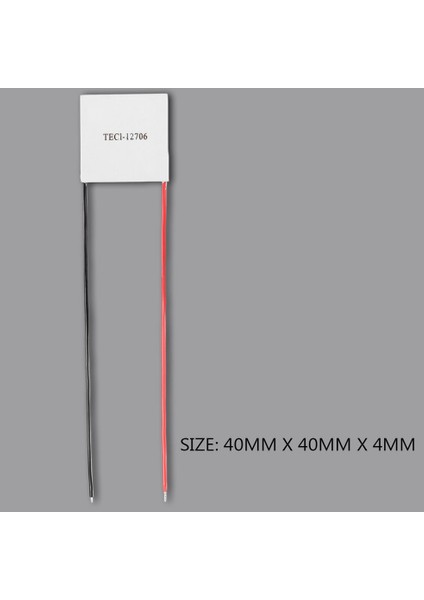 Ha 12V 60W TEC1-12706 Soğutucu Termoelektrik Soğutucu Peltier Soğutma Plakası MODÜLÜ-TEC1-12706 (Yurt Dışından) fırsatları