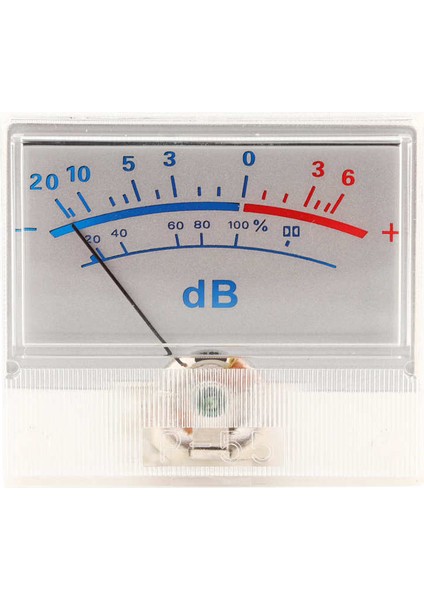 P‑55 Yüksek Doğruluklu Vu Metre Başlığı ‑20 ‑ +6db Işaretçi Kadranlı Güç Amplifikatörü Db (Yurt Dışından)