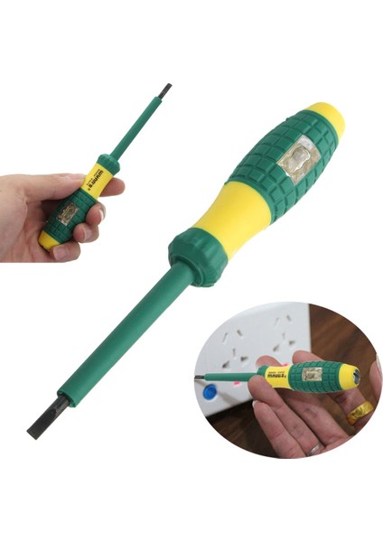 Gerilim Testi Güç Dedektörü Probu ile Elektrik Test Cihazı Kalem 220V Tornavida (Yurt Dışından) fiyatları