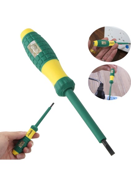 Gerilim Testi Güç Dedektörü Probu ile Elektrik Test Cihazı Kalem 220V Tornavida (Yurt Dışından) modelleri