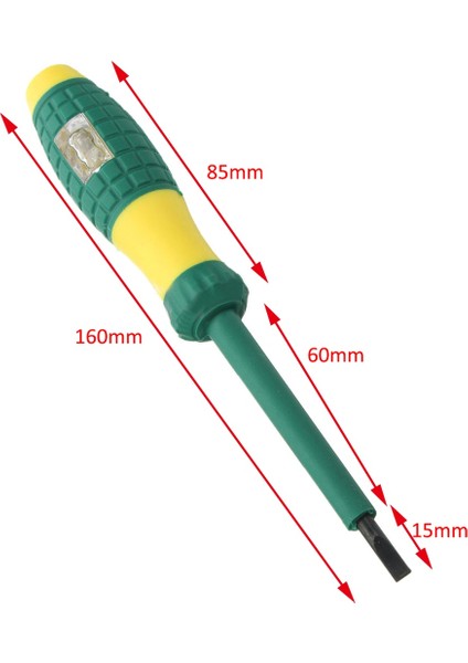 Gerilim Testi Güç Dedektörü Probu ile Elektrik Test Cihazı Kalem 220V Tornavida (Yurt Dışından) indirimleri