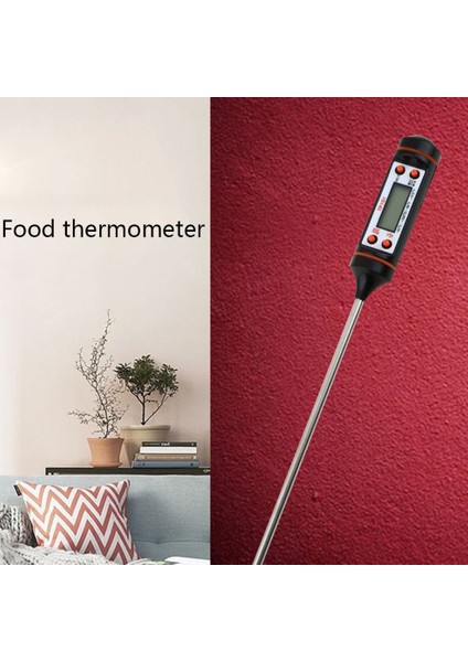 Termometro Digita Dijital Mutfak Yağı Sıcaklık Ölçer Barbekü Pişirme - Beyaz (Yurt Dışından) fırsatları