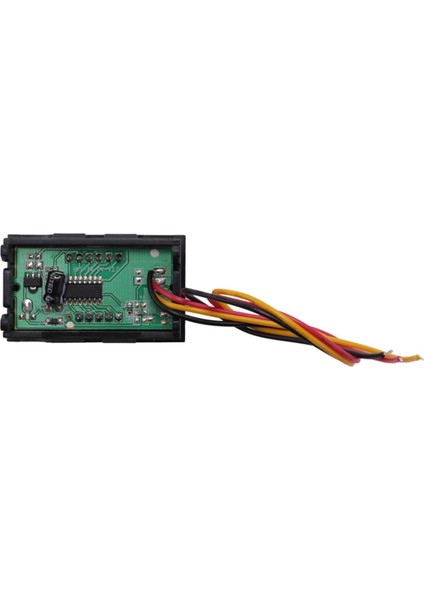 Dc 0-99.9V 3 Telli LED Dijital Ekran Paneli Volt Metre Gerilim Voltmetre Araba Motoru - Yeşil (Yurt Dışından)