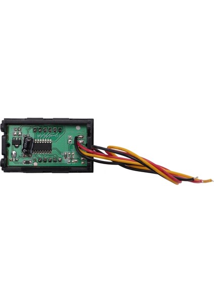 Dc 0-99.9V 3 Telli LED Dijital Ekran Paneli Volt Metre Gerilim Voltmetre Araba Motoru - Yeşil (Yurt Dışından)