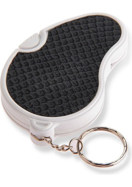 5 Ticaret Büyüteç Büyüteç LED Lamba ile Cep Büyüteç Taşınabilir Katlanır Anahtarlık (Yurt Dışından)