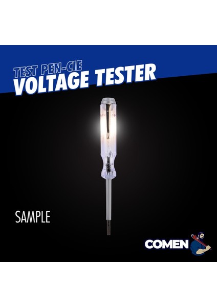 Cıelo Test Kalemi 3.5mm x 120MM (-) Elektrik Gerilim Test Cihazı Dedektörü Düz Kafa Tornavida Test Kalemi Kalemi Ujian Elektrik 测电笔 (Yurt Dışından) fiyatları