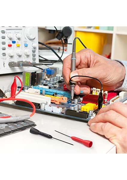 6pack 2mm Iğne Test Probları, 600V/10A Tahribatsız Multimetre Testi (Yurt Dışından)