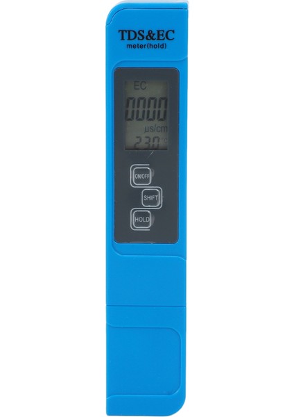 Tds Ec Metre Sıcaklık Test Cihazı Kalem 3'ü 1 Arada Fonksiyon Ölçüm Aracı (Yurt Dışından)