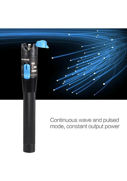 Taşınabilir Kırmızı Lazer Fiber Optik Test Kalemi Görsel Arıza Bulucu Fiber Optik Kablo Test Cihazı 1mw 3-5km Test Aracı (Yurt Dışından)