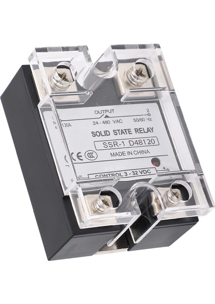Katı Hal Röle, Mühendislik Plastik Muhafaza Dc'den Ac Ssr Modülüne Güvenlik Sistemi Için 24-480VAC (Yurt Dışından) fırsatları