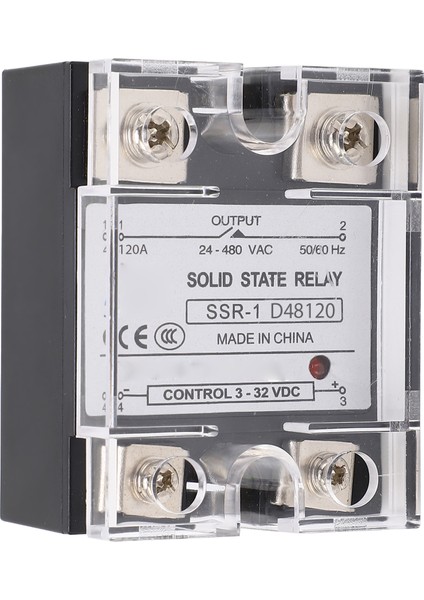 Katı Hal Röle, Mühendislik Plastik Muhafaza Dc'den Ac Ssr Modülüne Güvenlik Sistemi Için 24-480VAC (Yurt Dışından) indirimleri