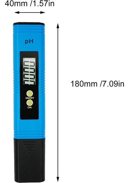 Ha Yüksek Hassasiyetli Ph Ölçer Ph Test Kalemi Ph-02 Test Cihazı Ph Değeri Su Dedektörü-Mavi (Yurt Dışından) fırsatları