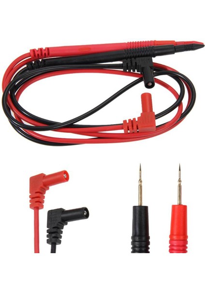 1 Çift 1000 V 10A Iğne Ucu Probu Evrensel Dijital Multimetre Çok Metre Test Uçları Pin Tel Kalem Kablosu 80 cm Dropshipping (Yurt Dışından)