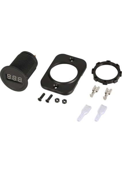 5 Adet 4-40V Yuvarlak LED Ekran Paneli Voltmetre Gerilim Ölçer Test Cihazı Oto Araba (Yurt Dışından)