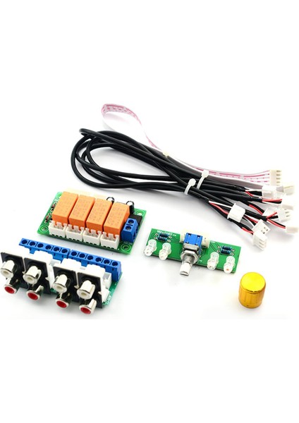 Ma 4 Yollu Röle Ses Giriş Sinyali Seçici Döner Anahtarlama Rca Seçim Kartı (Yurt Dışından) fiyatları