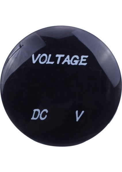 Siyah Plastik Gövdeli Voltmetre-1x LED Dc Voltmetre-… (Yurt Dışından)